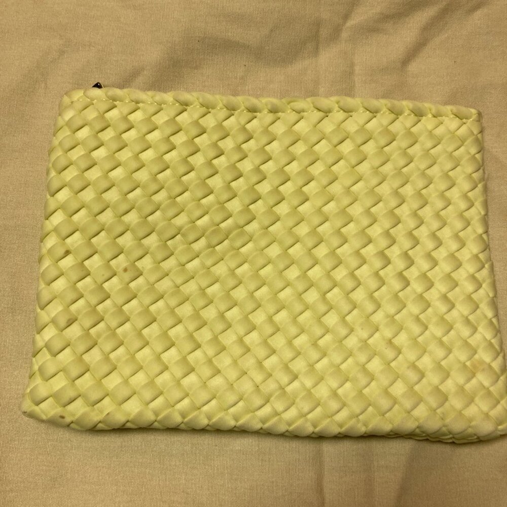 Naghedi Small St. Barths Mini Tote with Dust Cover FLAWED Citron